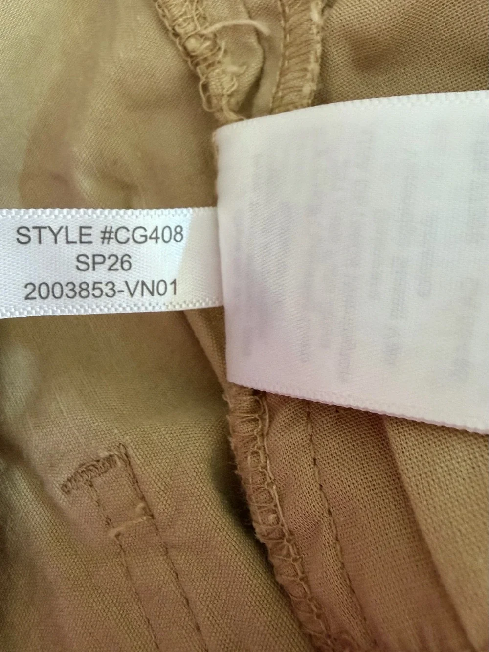 J. Crew Ella wide-leg cropped pant Light Khaki Size 28 NWT